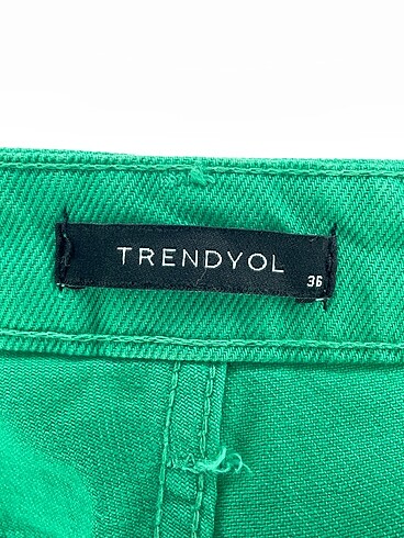 36 Beden yeşil Renk Trendyol & Milla Jean / Kot %70 İndirimli.