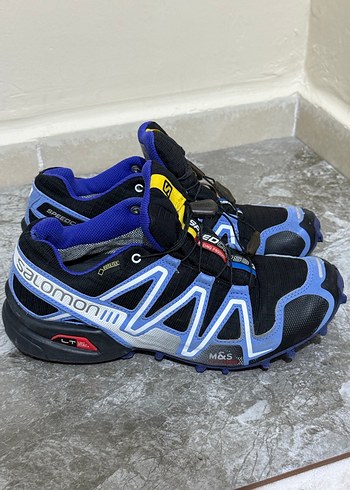 Salomon Speedcross 
Mavi Desenli Outdoor Spor Ayakkabı - Görsel 2