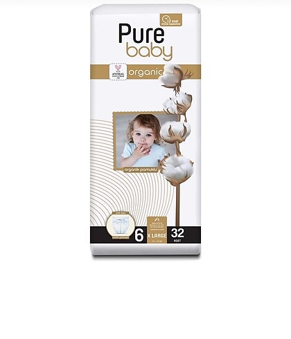 Bebek bezi 6 numara 32 adet