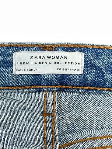 36 Beden mavi Renk Zara Jean / Kot %70 İndirimli.