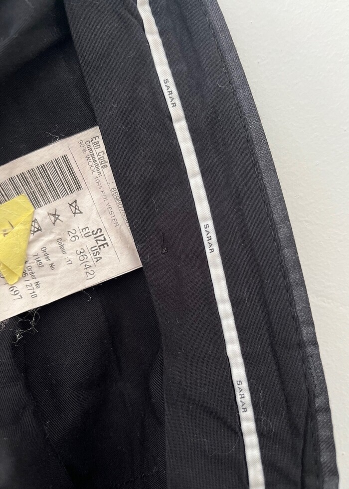 Klasik Sarar Erkek Takım - Görsel 3