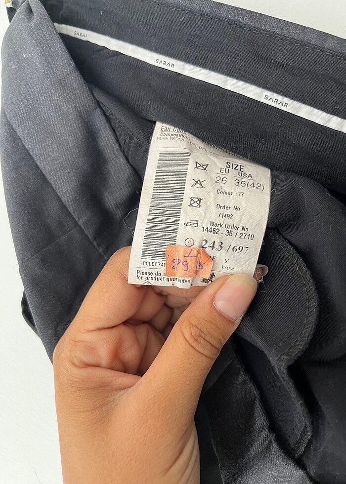 Klasik Sarar Erkek Takım - Görsel 4