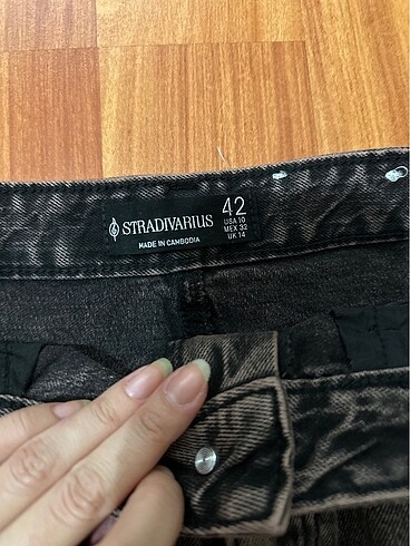 Stradivarius Stradi uzun kot etek