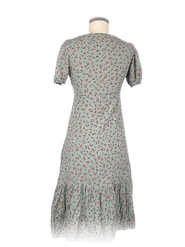 s Beden Vintage Love Uzun Elbise %70 İndirimli.