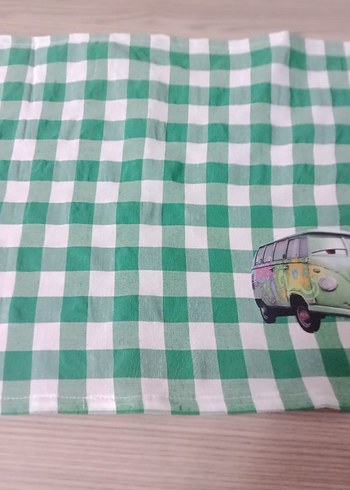 Çocuklar İçin Renkli Kareli beslenme örtüsü - Görsel 7