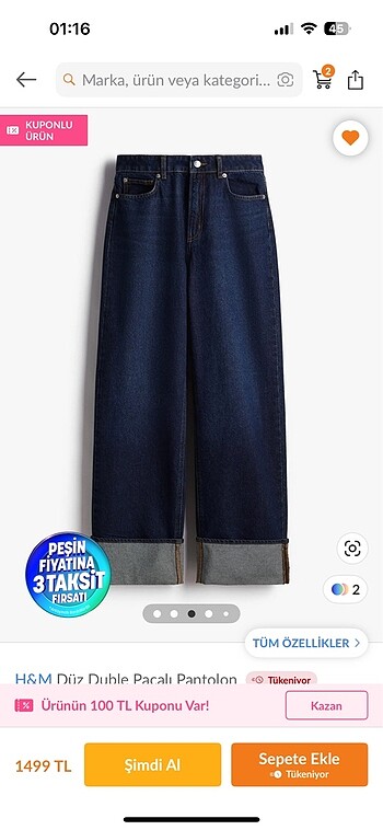 H&M Studio H&M pantolon