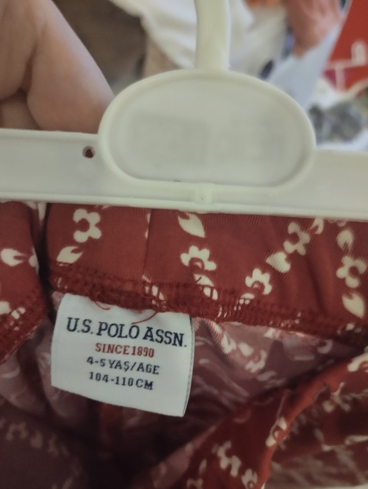 Bordo Bohem Örgü Kız Tayt - Görsel 2