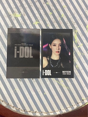 idle miyeon mıyeon pc fotokart
