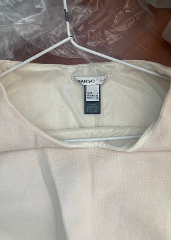 beyaz mango kadın elbise - Görsel 2