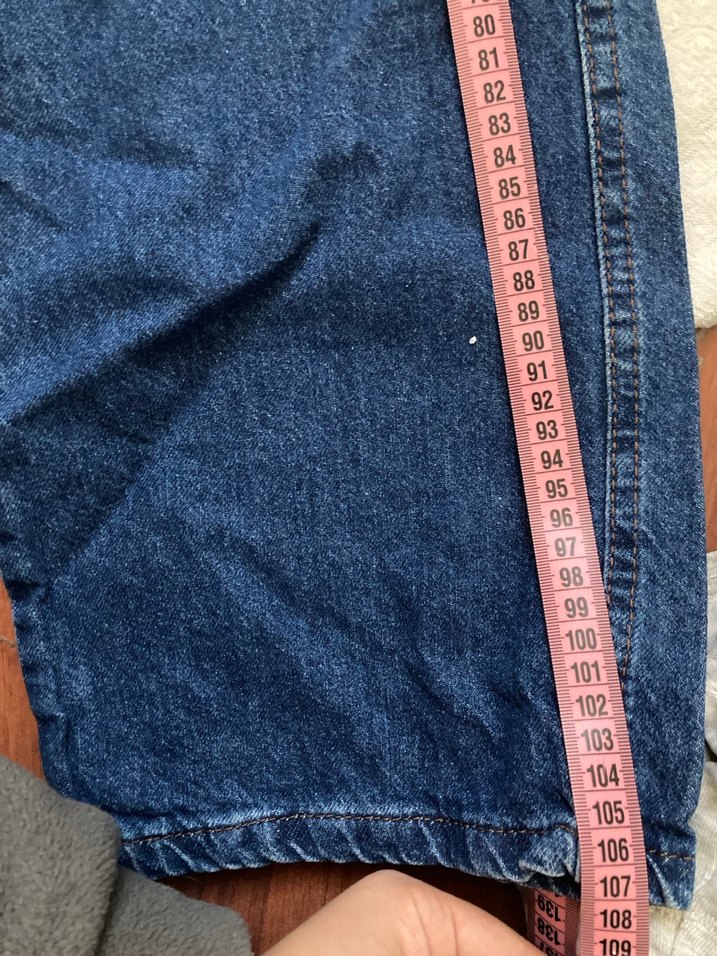 geniş paça kargo kot pantolon - Görsel 3