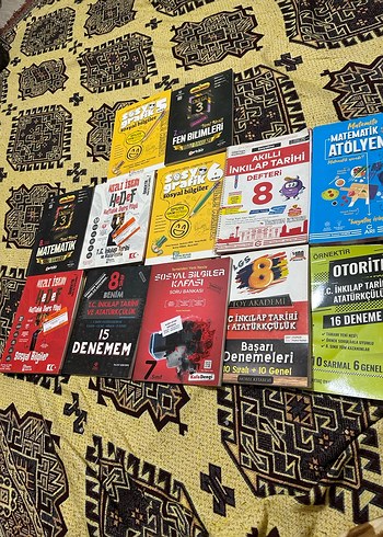 Beden 8. Sınıf Deneme ve Konu Kitapları Seti