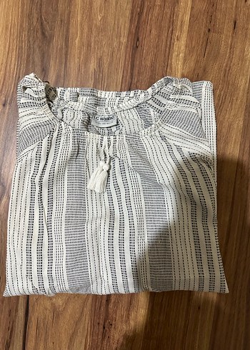 Nakışlı, Uzun Kollu, Bohem Bluz - Görsel 4