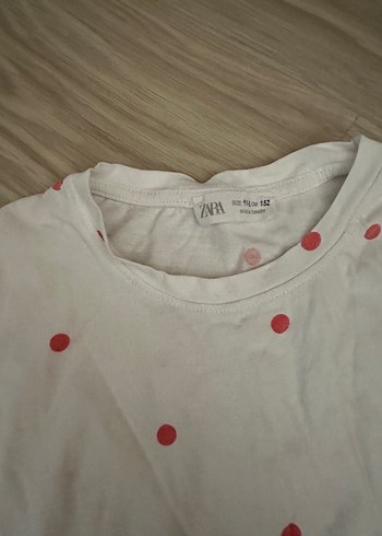 Beyaz Kız Çocuk Kısa Kollu Baskılı Tişört - Görsel 5