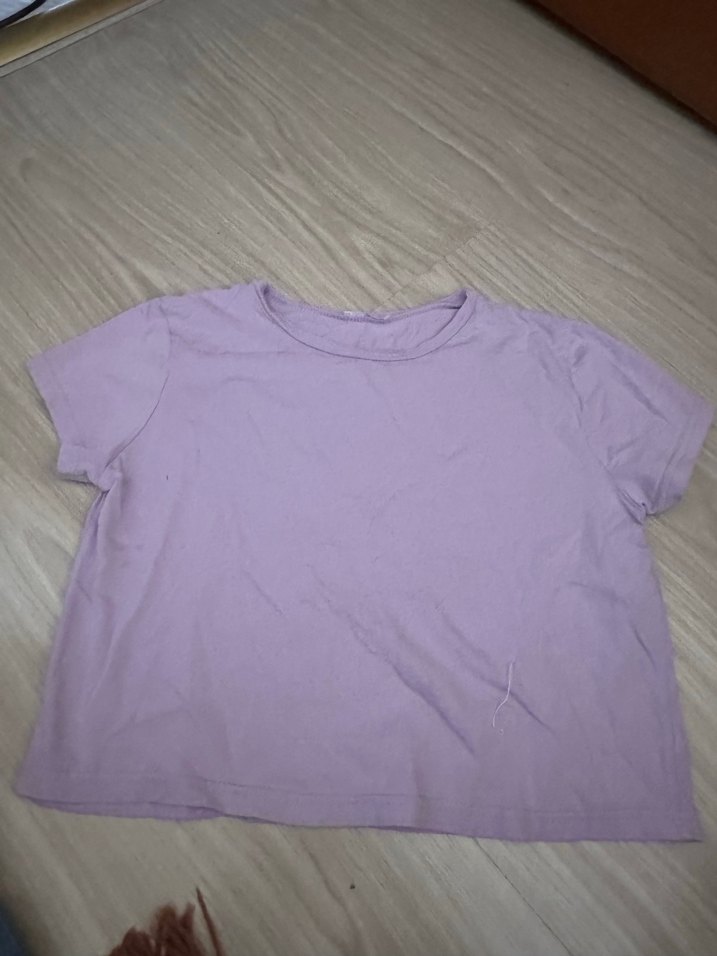 Beyaz Kız Çocuk Kısa Kollu Baskılı Tişört - Görsel 3