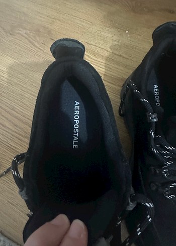 Siyah Reflektörlü  Bağcıklı ayakkabi - Görsel 2