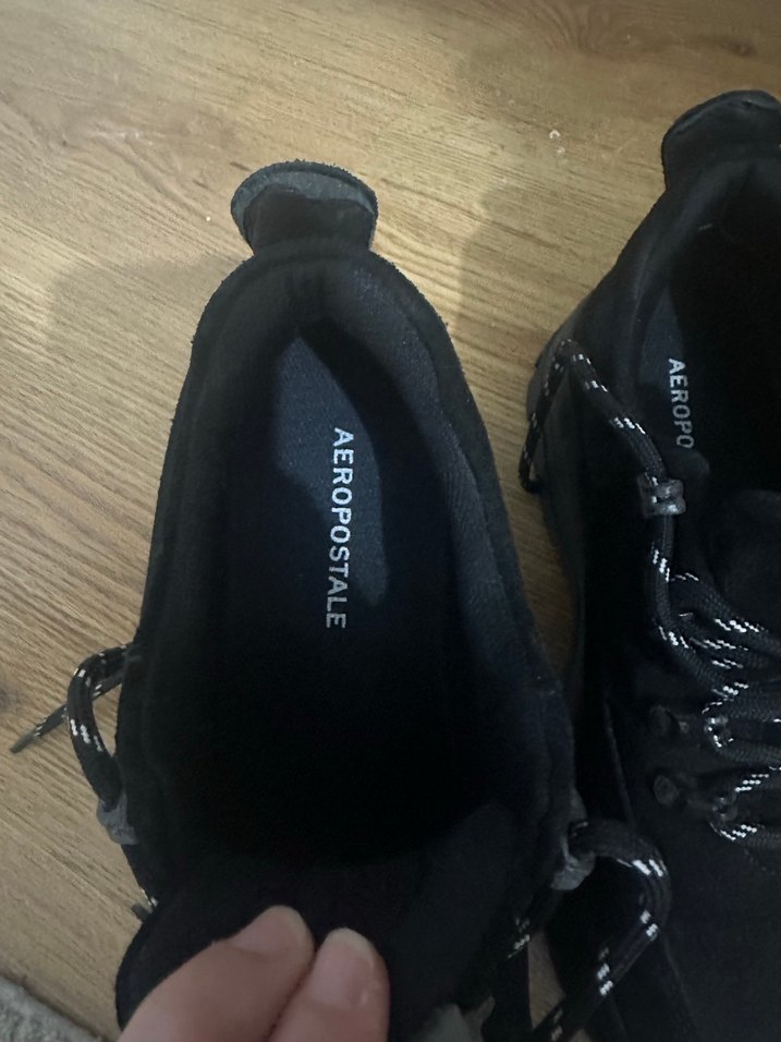 Siyah Reflektörlü  Bağcıklı ayakkabi - Görsel 2