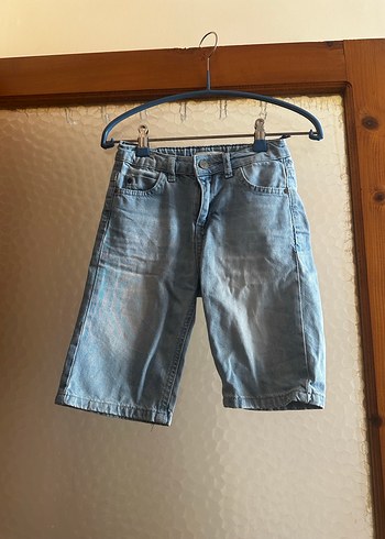 Koton Acik Mavi Denim Bermuda Sort