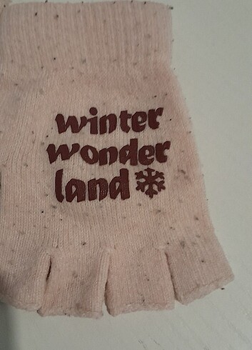 2'Lİ AÇIK PEMBE KIZ ÇOCUK ELDİVEN  - Görsel 3