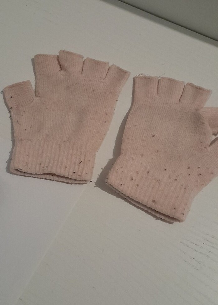 2'Lİ AÇIK PEMBE KIZ ÇOCUK ELDİVEN  - Görsel 4