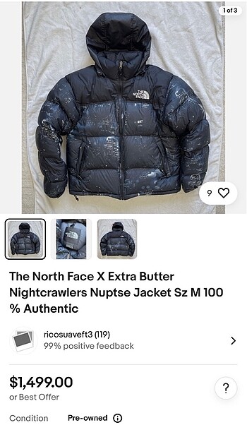 North Face North Face Nightcrawler 700