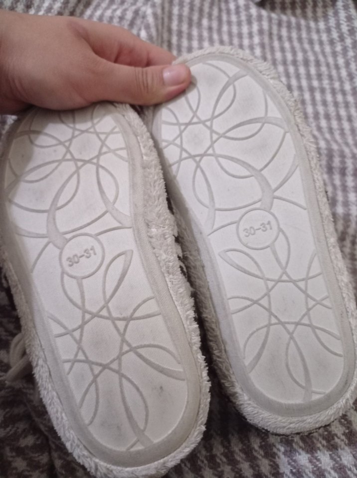 Kız-Erkek Çocuk Örgü Sıcak Ev Terliği - Görsel 4