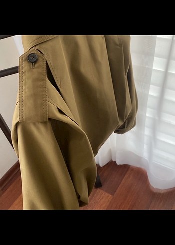 Zara Haki Kısa Ceket - Görsel 5