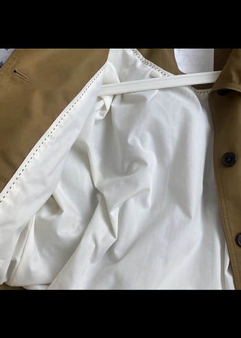 Zara Haki Kısa Ceket - Görsel 7