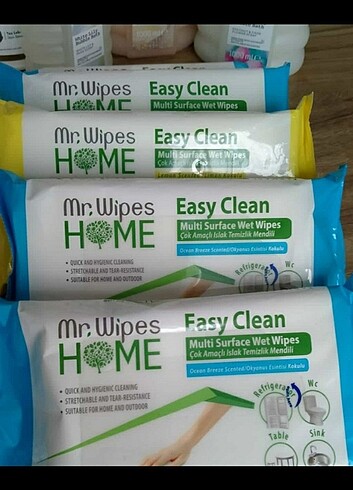 Mr.Wipes Home Easy Clean Temizlik Mendilleri