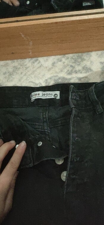 26 Beden siyah Renk Jeans