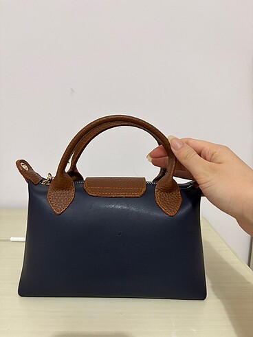 Longchamp Longchamp lacivert el/askılı kol çantası