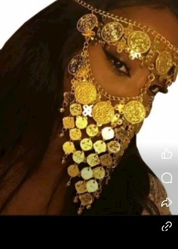 Kadınlar için Taşlı Yüz Maskesi - Görsel 3