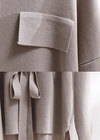 Kadın Bel Detaylı Uzun Kollu Takım - Görsel 5