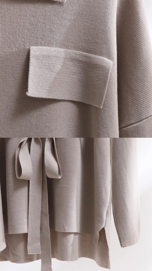 Kadın Bel Detaylı Uzun Kollu Takım - Görsel 5