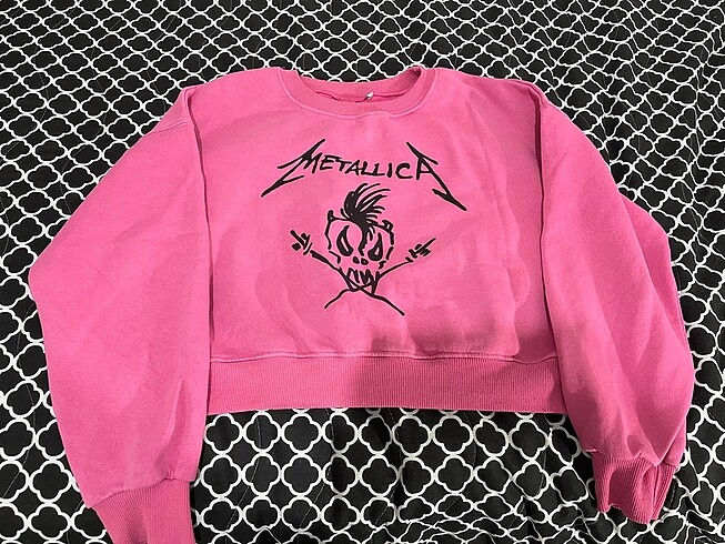 CROP SWEAT METALLİCA