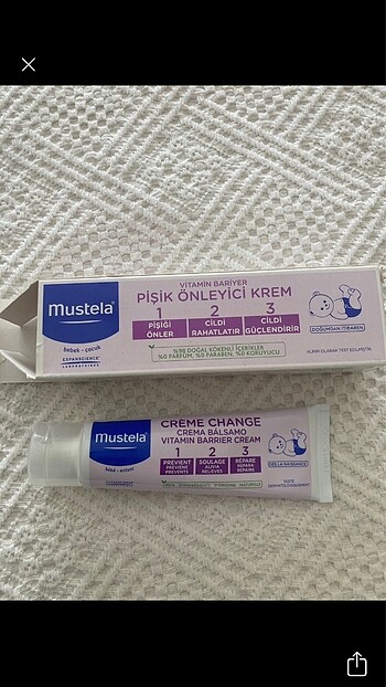 Mustela pişik kremi