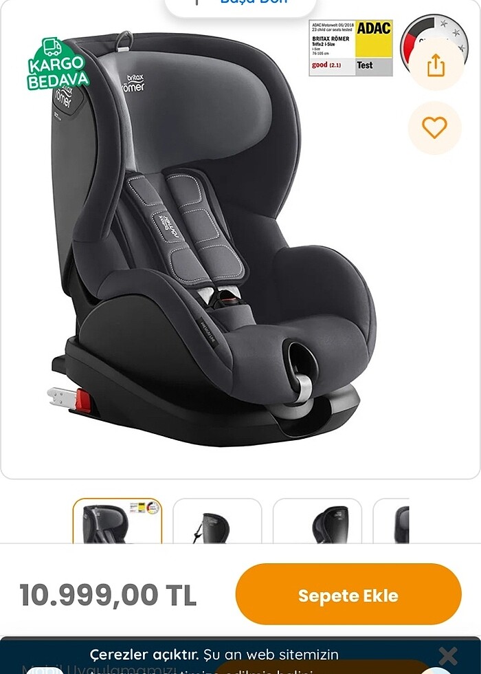 Britax-Römer Trifix 2 i-Size Br 9 - Görsel 4