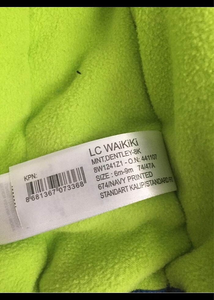 Lcw mont - Görsel 3