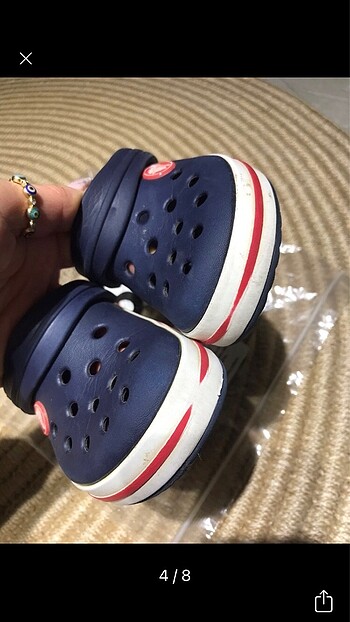 25 Beden lacivert Renk Orjinal crocs C8