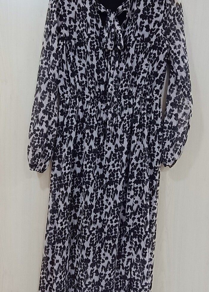 Midi boy elbise - Görsel 3