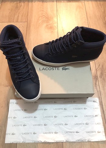 Lacoste Straightset Thermo (Su Geçirmez) Deri  Bot - Görsel 4