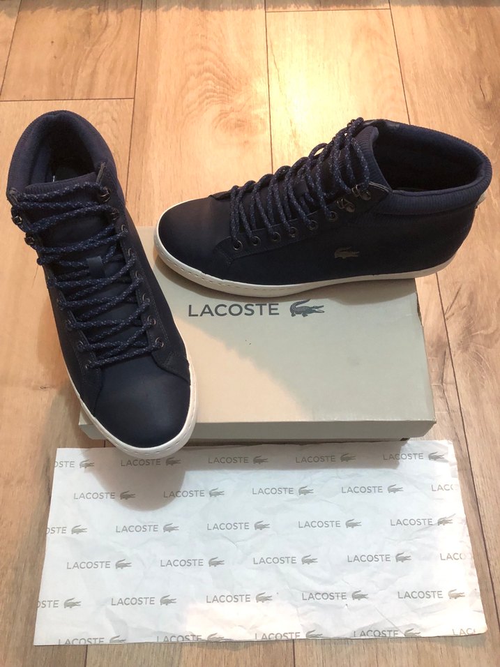 Lacoste Straightset Thermo (Su Geçirmez) Deri  Bot - Görsel 4