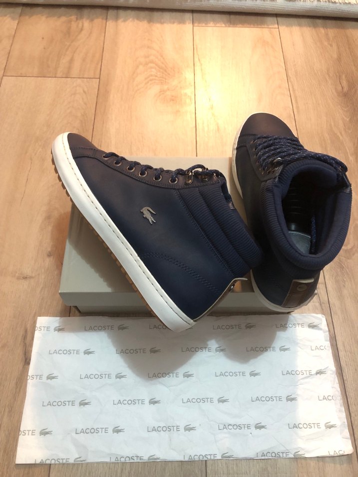 Lacoste Straightset Thermo (Su Geçirmez) Deri  Bot - Görsel 3