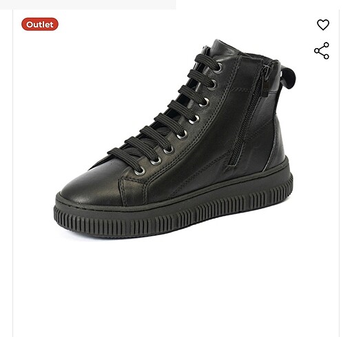 Greyder hakiki deri sneaker bot