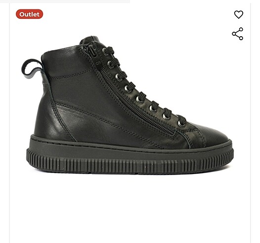 Greyder Greyder hakiki deri sneaker bot