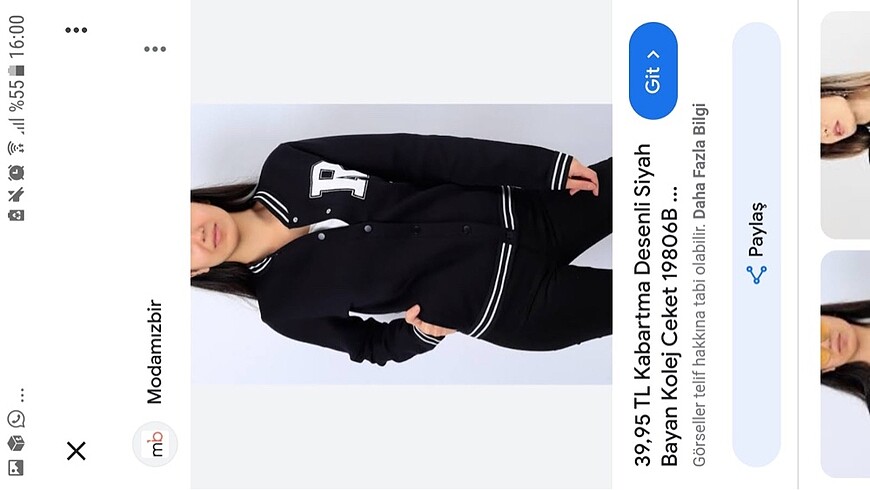m Beden siyah Renk Kolej ceketi