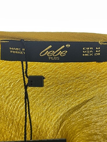 m Beden sarı Renk BeBe Bluz %70 İndirimli.