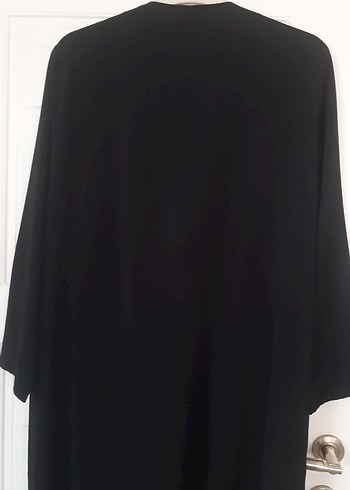 Mavi Fermuarlı abiye ferace - Görsel 3