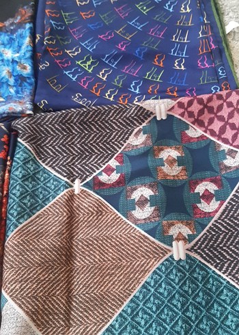 Bohem Çok Renkli Kadın Şal Seti - Görsel 2