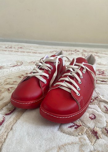 Kırmızı Kadın Günlük Sneakers