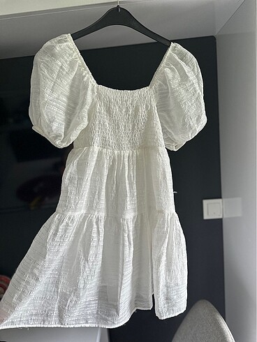 Koton kız çocuk beyaz elbise